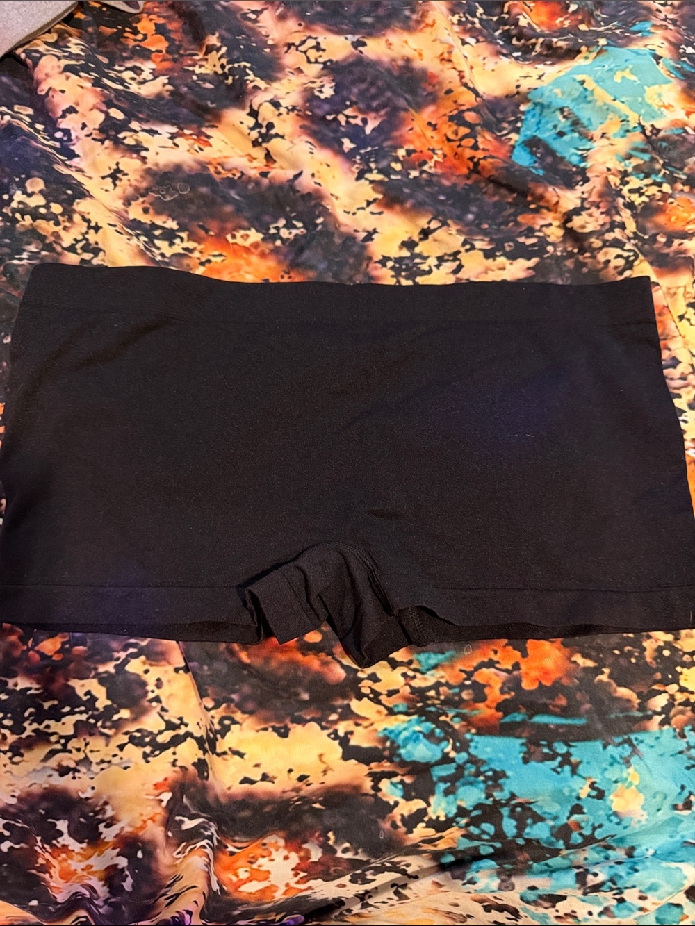 Gently Used Seamless Black Boyshort Underwear
